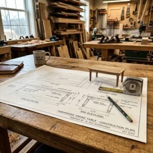 Farmhouse Dining Table Plans